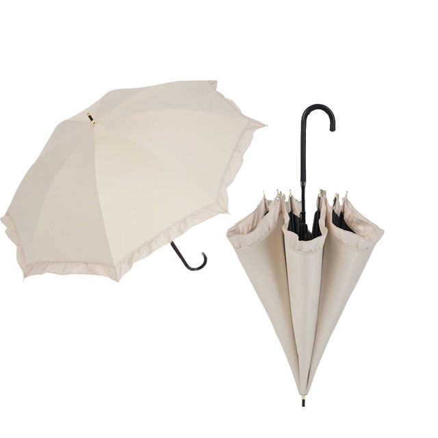 パラソルロング傘50cm（晴れた日と雨の両方の両方）