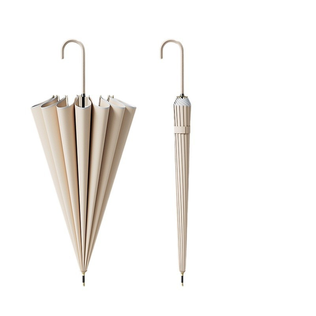 雨の保護のために大きい風のストレート傘