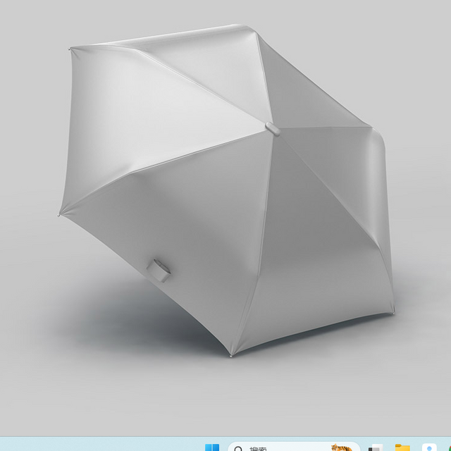 Nano -Tio₂ミラーコーティング付きオートチタンシルバーサン傘-UVおよび熱中保護