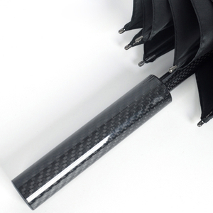 スーパーライトカーボン防風ストレート傘70cm 290g