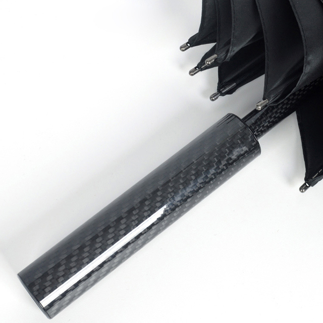 スーパーライトカーボン防風ストレート傘70cm 290g