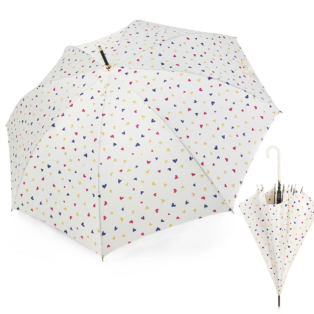 太陽と雨の両方のためのまっすぐな傘