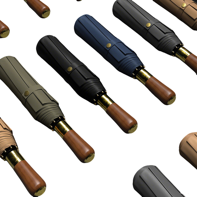 超水忌避剤自動折りたたみ傘57cm