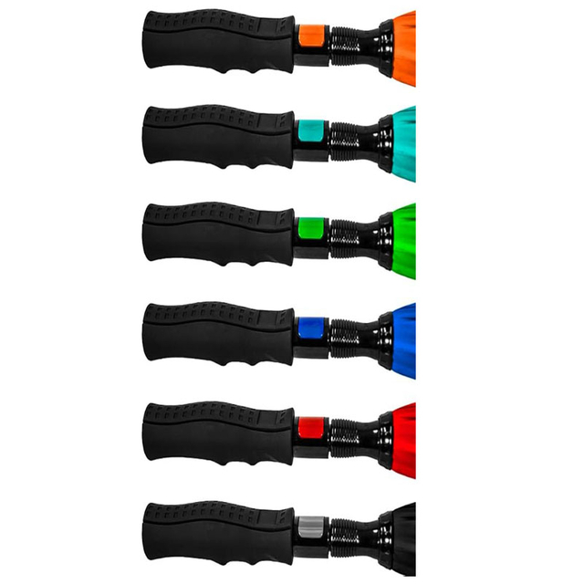  逆折りたたみ自立した風の傘、男性と女性のための二重層軽量旅行傘