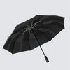  自動コンパクト傘8リブ-UVブロックサンシールドとペットのクイックフォールドパッチ付き防水